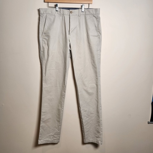 GAP Other - Gap Men New Slim Clean Khaki Chino Pants Tan 34x34 Actual 34x33 Casual